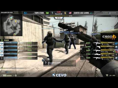 Tempo Storm Counter Logic Gaming Game 2 (CEVO-P CS:GO Season 9) - Vansilli & Dust