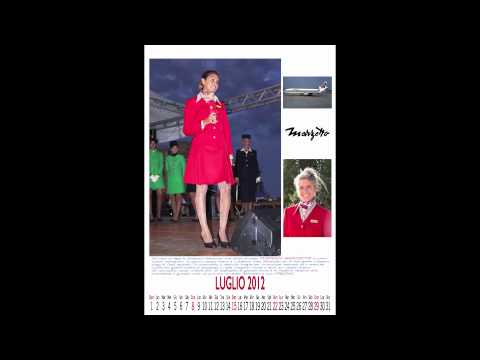 CALENDARIO Hostess Alitalia - Divise Storiche.m4v
