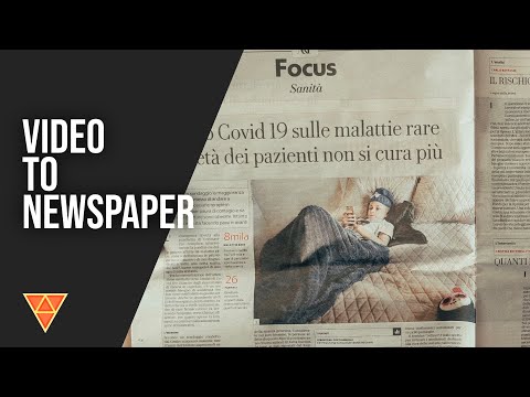 Video to Newspaper Effect/Transition in Hitfilm Express