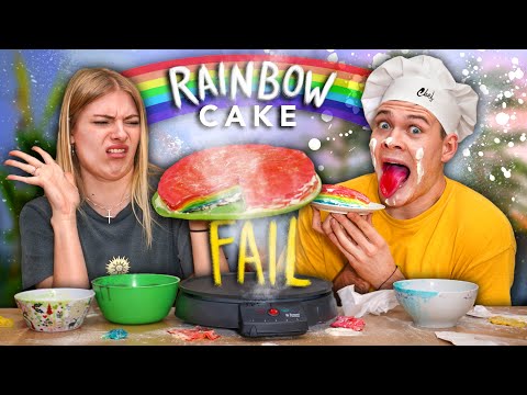DIE EKLIGSTE REGENBOGEN TORTE der WELT | Joey's Jungle