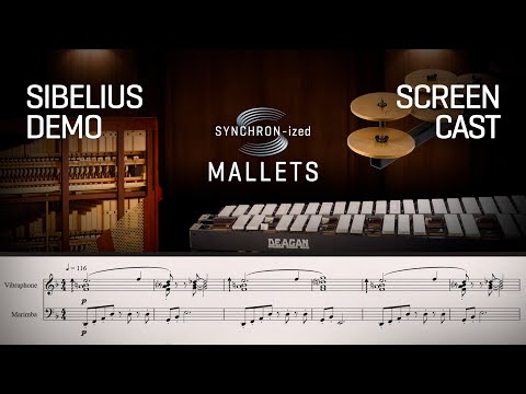 NEW: **Studio Series** SYNCHRON-ized Mallets - Imagination / Sibelius - by Andreas Olszewski