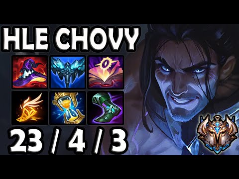 SYLAS MID vs EKKO [ HLE Chovy ] Ranked Korea ✅