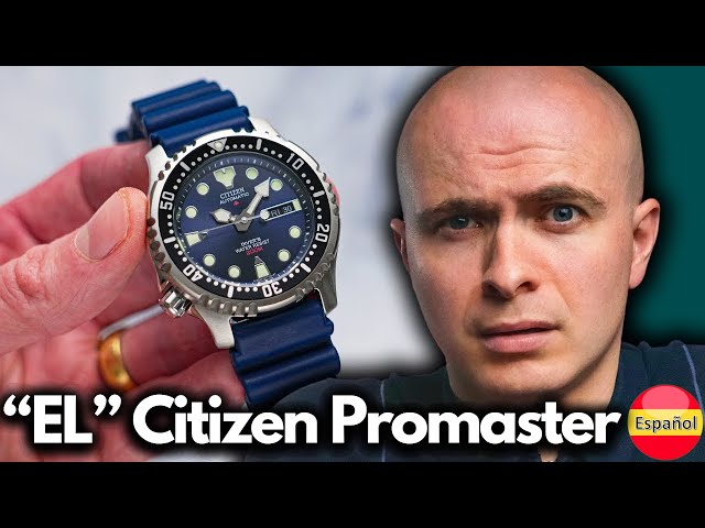 Vídeo relacionado con Citizen Reloj analógico automático para hombre con correa de plástico NY0040-17LE