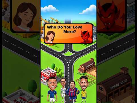 رونالدو النحيف 😥 ضد نيمار الشرير 😈 ضد ميسي السمين 😂 – من سيفوز؟ 🤔