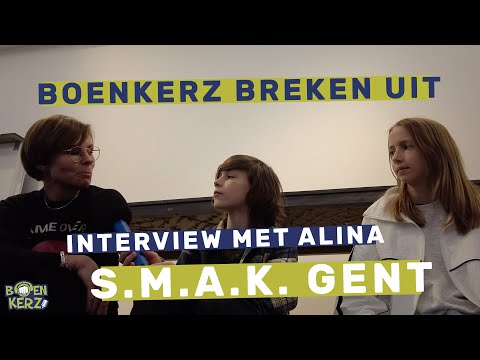 BOENKERZ BREKEN UIT! - Interview met Alina (S.M.A.K. Gent)