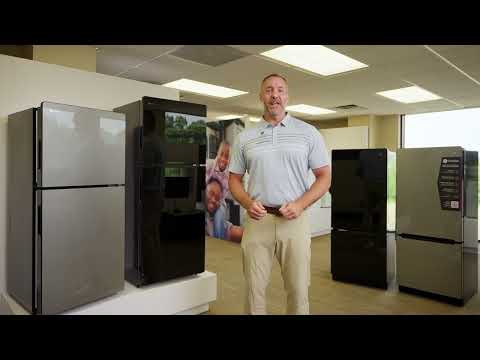 GE Profile™ 8 Cu. Ft. & 10 Cu. Ft. Top Freezer Glass Door Refrigerators