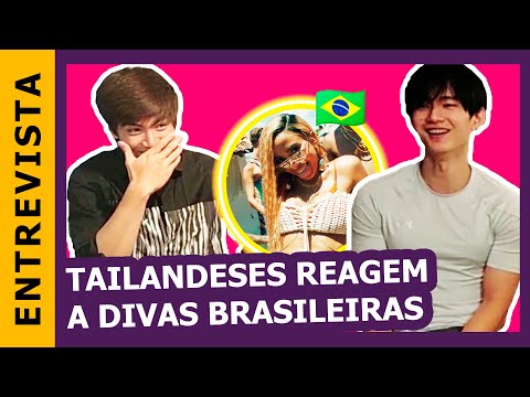 ATORES TAILANDESES DE BL REAGEM A MÚSICAS BRASILEIRAS feat. OXQ (Anitta, Iza, Pabllo Vittar)