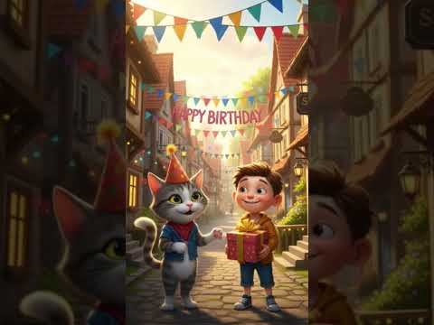 happy birthday dear cat #cat 👑💫😺😺