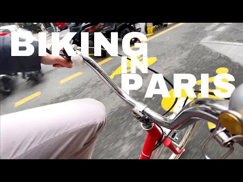 Exploring Paris by Bike 🚴🏻 Living in Paris alone at 21