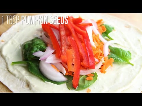 How to make healthy diet food, Veggi wrap recipes.