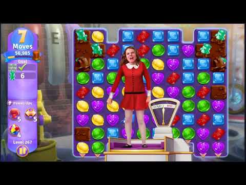 Wonka's World of Candy Level 267 - NO BOOSTERS + FULL STORY 🍫 | SKILLGAMING ✔️