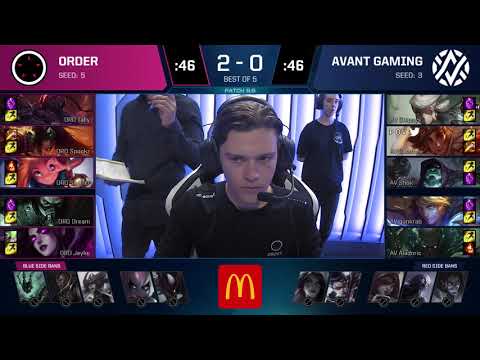 OPL 2019 - Split 1 Gauntlet Day 2 Game 3 - AV vs. ORD