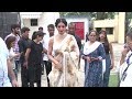 Sridevi INSIDE Filmcity Studio For Mom Movie Promotions