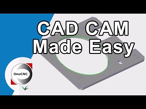 CAD CAM Made Easy - Wireframe Chamfer - M20