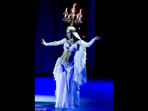 Most ancient dance in the world - belly dance with fire - solo Hanna Amira Abdi