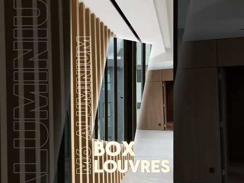 M6 ALUMINIUM BOX LOUVRES @ SANTUARI PARK, PANTAI