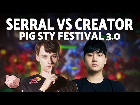 SERRAL vs CREATOR | PiGFest 3.0 Round of 16 (Bo5 ZvP) - StarCraft 2