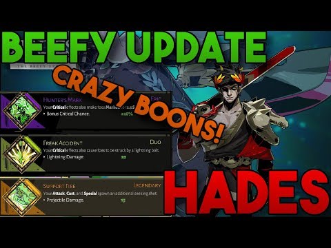 Crazy Boons! Hades Beefy Update Bow Complete Run