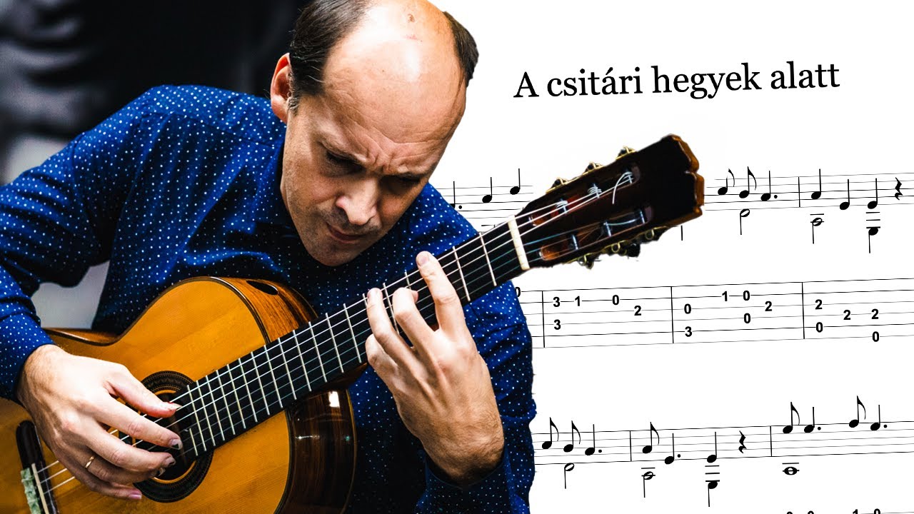 A Csitári Hegyek Alatt - Gitározz! (Gitárkotta + TAB)