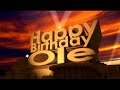 Happy Birthday Ole