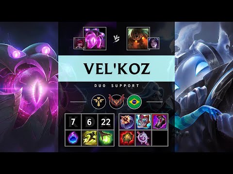 Vel'Koz Support vs Nautilus - BR Grandmaster Patch 25.16