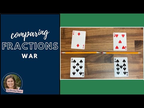 Comparing Fractions War - YouTube