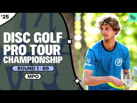 2025 DGPT Championship | MPO R1B9 | Buhr, Heimburg, McBeth, Robinson | Jomez Disc Golf