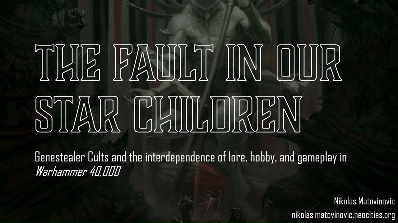 The Fault in Our Star Children &ndash; Warhammer Conference 2025 - YouTube