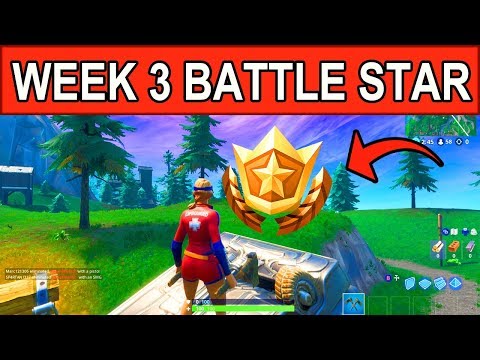 WEEk 3 SECRET BATTLE STAR LOCATION! FORTNITE WEEK 3 LOADING SCREEN LOCATION GUIDE (SEASON 9)