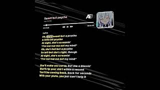 Download lagu CCP lirik lagu | Sweet But psycho -ava max 🎵🎶🎵 mp3