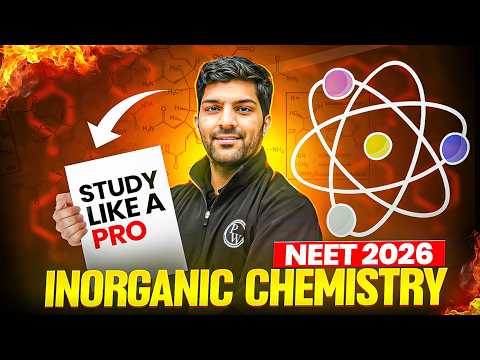 Best Way to Study Inorganic Chemistry | NEET 2026 Strategy 🔥