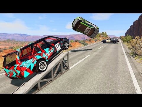 High Speed Flip Ramp Crashes (Crash Test) - BeamNG Drive Insane Flip Ramp Jumps