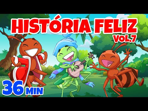 História Feliz Vol. 7 - Giramille 18 min | Desenho Animado Musical