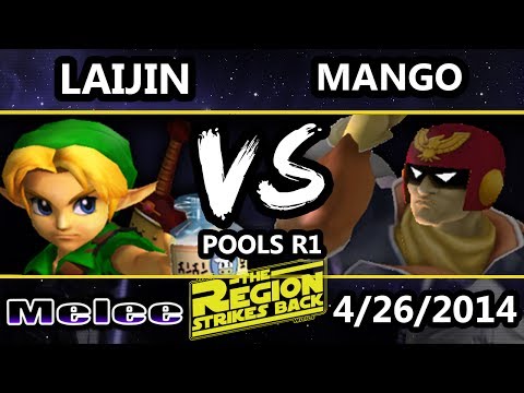 Bar Wars 2 - Laijin (Young Link) Vs. MIOM | Mango (Captain Falcon) SSBM Pools - Melee