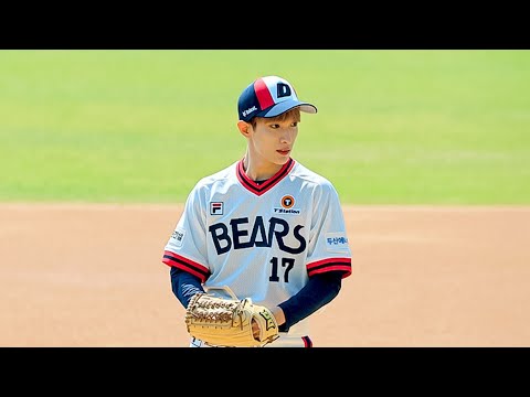 220402 도겸 두산베어스 개막 2차전 시구