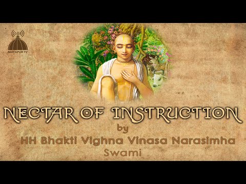 Bengali & English Nectar of Instruction (Day 3) by HH Bhakti Vighna Vinasa Narasimha Swami