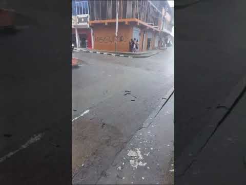 Inundación por fuertes lluvias en Leiva Nariño