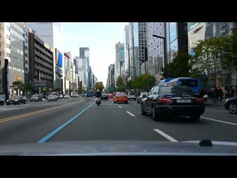 [Rua da cidade da Coreia] Rua Gangnam (SEUL)/Gangnam/Gangnam-gu (cidade especial de Seul)_강남(서울) 로드뷰
