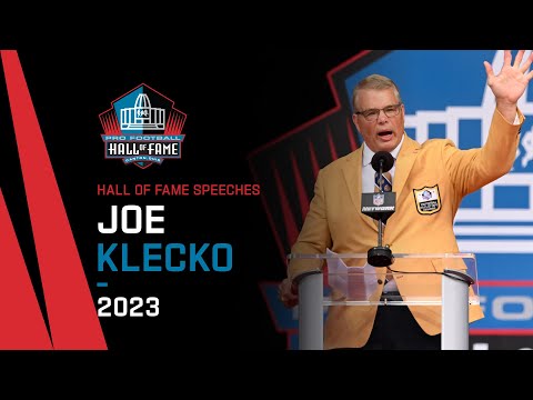 Joe Klecko's Full Hall of Fame Speech | 2023 Pro Football Hall of Fame | NFL