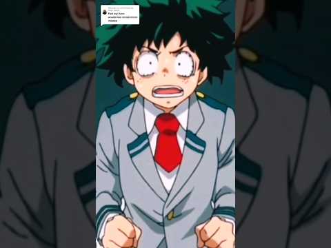 Une classe remplie de perso de MY HERO ACADEMIA 😂