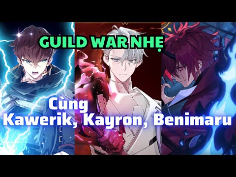ML Kayron, ML Kawerik, Benimaru - Guild war nhẹ!!! -- Epic Seven #epicseven #guildwar #pvp