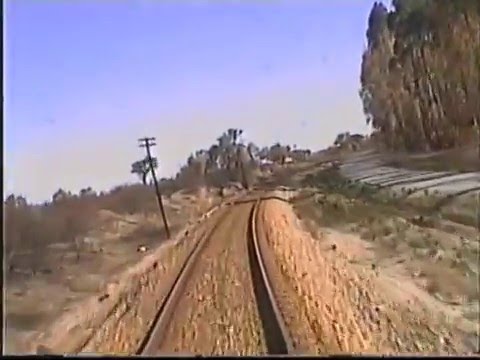 Cab Ride no Ramal de Cáceres a bordo da Automotora Nohab 115 - 04 Out 2003