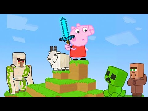 Peppa Pig in Minecraft