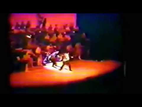 Elvis, karate moves 1970s