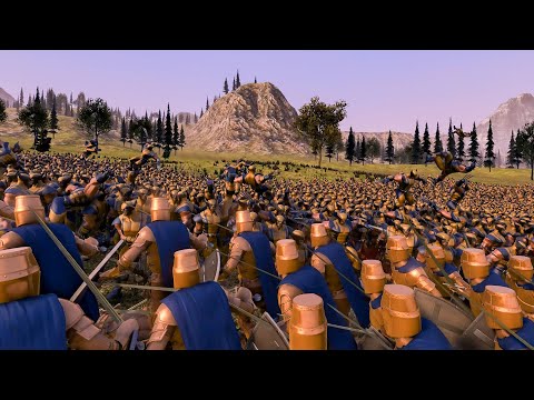20 000 Wolverines VS 24 000 Golden Knights | Ultimate Battle Simulator 2 | UEBS 2