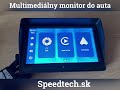 Monitor do auta 12/24V - 7" / Apple CarPlay / Android auto / Bluetooth / DUAL DVR / Handsfree - Video Youtube