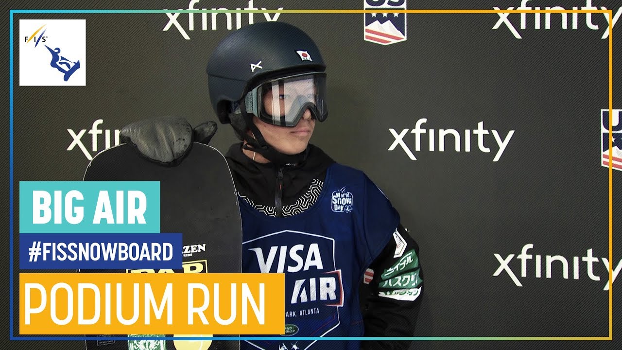Ryoma Kimata | Men's Big Air | Atlanta | 3rd place | FIS Snowboard