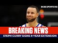 Stephen Curry & Warriors Agree to 4-Year, $215M Extension | CBS Sports HQ