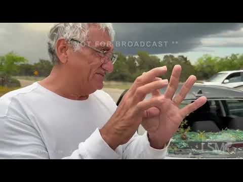 04-25-2023 Sweetwater, TX  - Couple Lose Windows In Massive Hail Storm, Victim MOS
