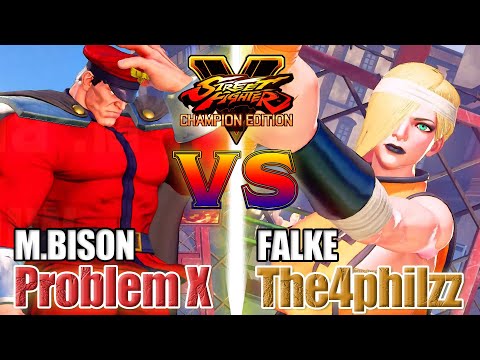 SFV CE 👊🏻 Problem X (M.Bison) vs The4philzz (Falke) [season 5] Rank match